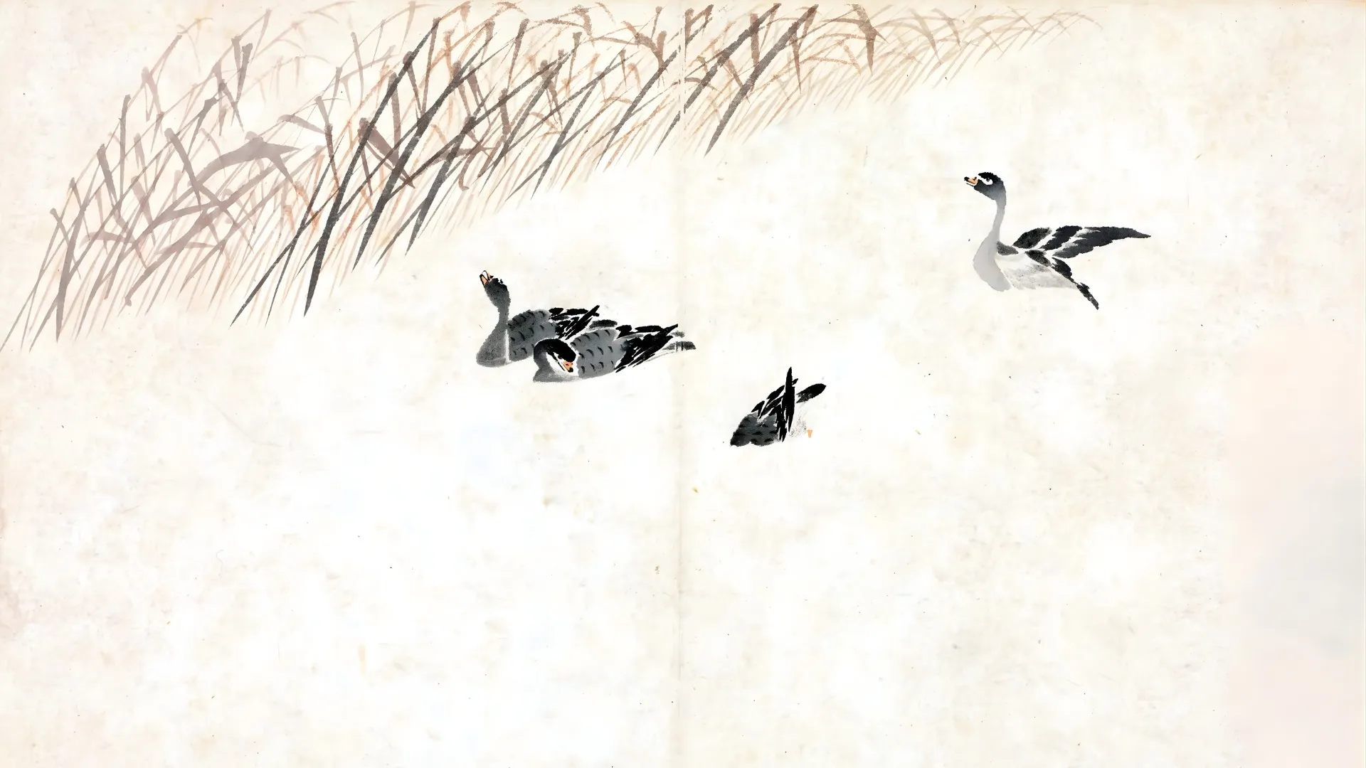 Chinese Watercolor Painting Wallpapers