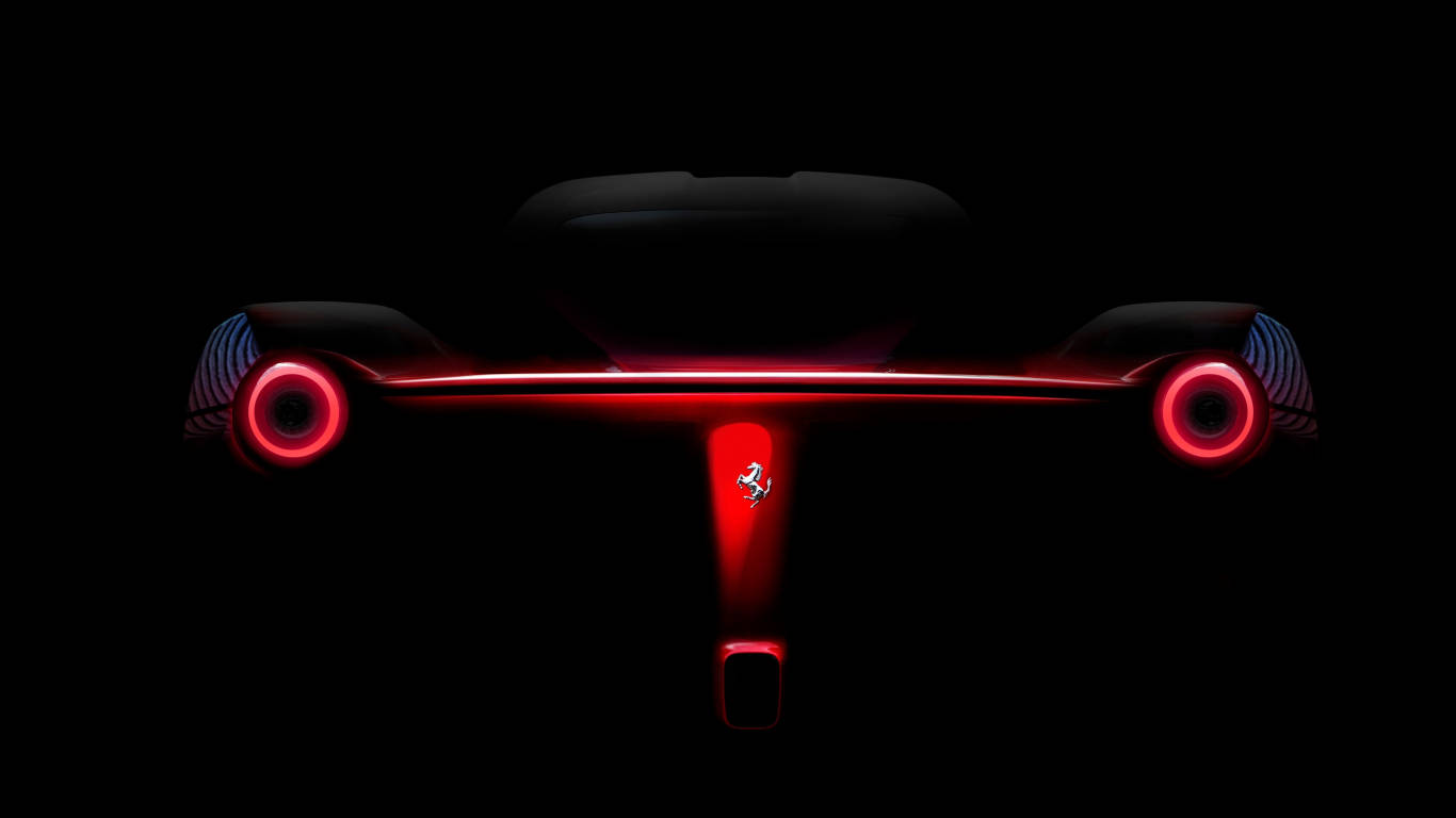 1366x768 Ferrari Hd Enzo Tail Lights Wallpaper