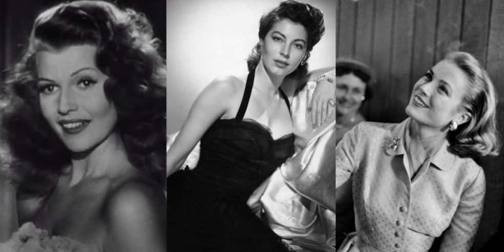 1940s Fashion Icons Trio Wallpaper