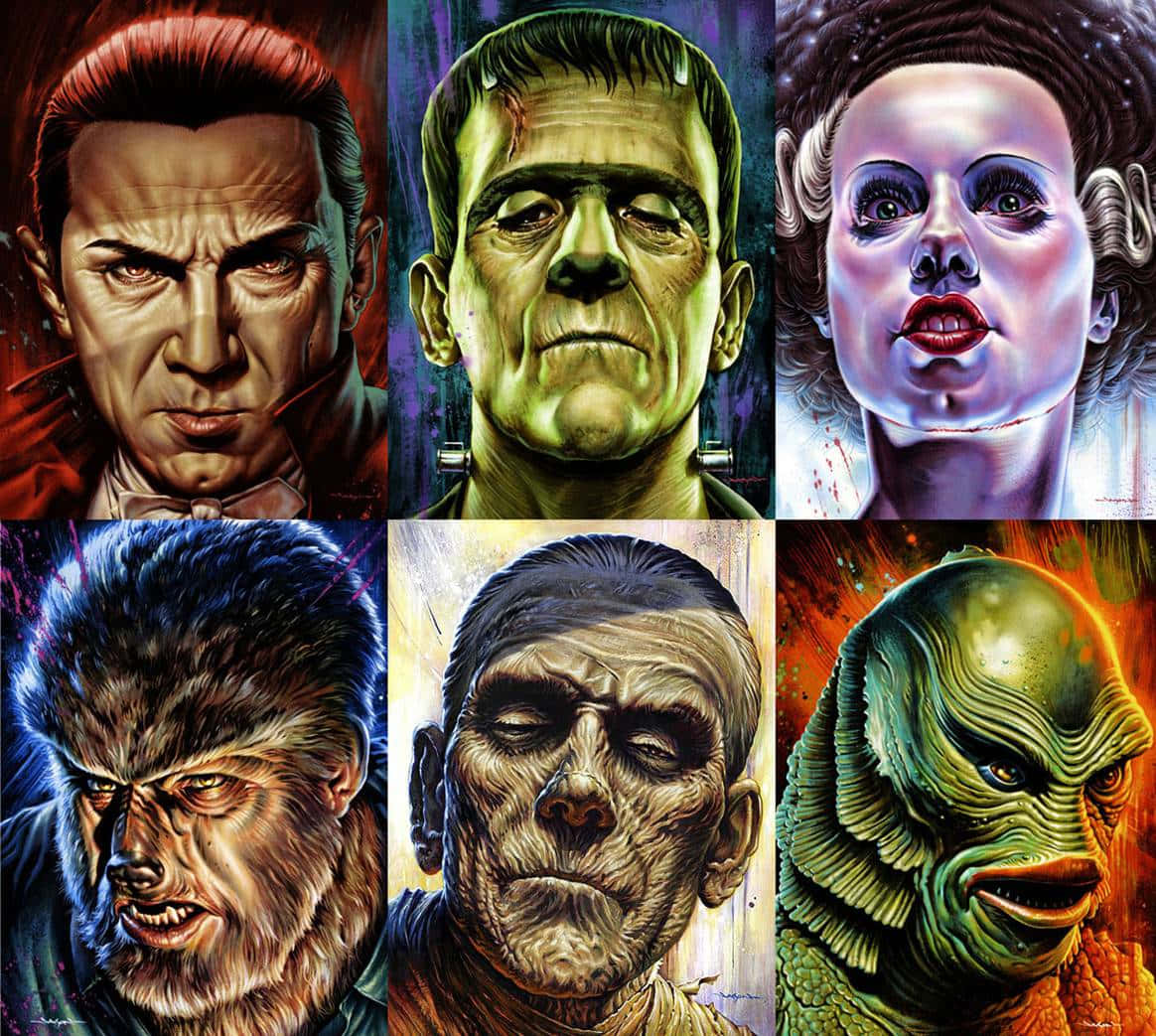 2017 Universal Monsters Unite Wallpaper