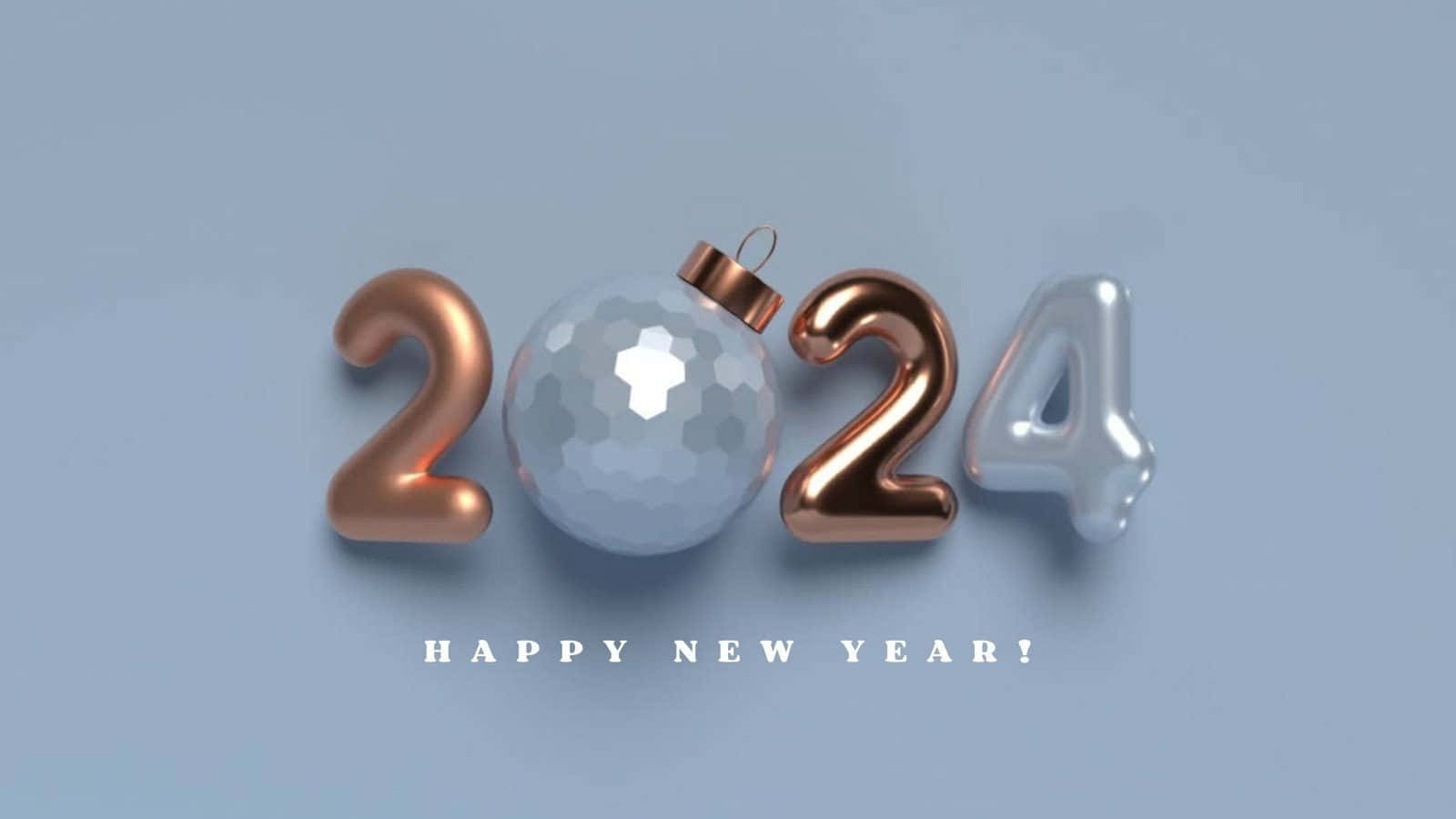 2024 New Year Celebration Wallpaper