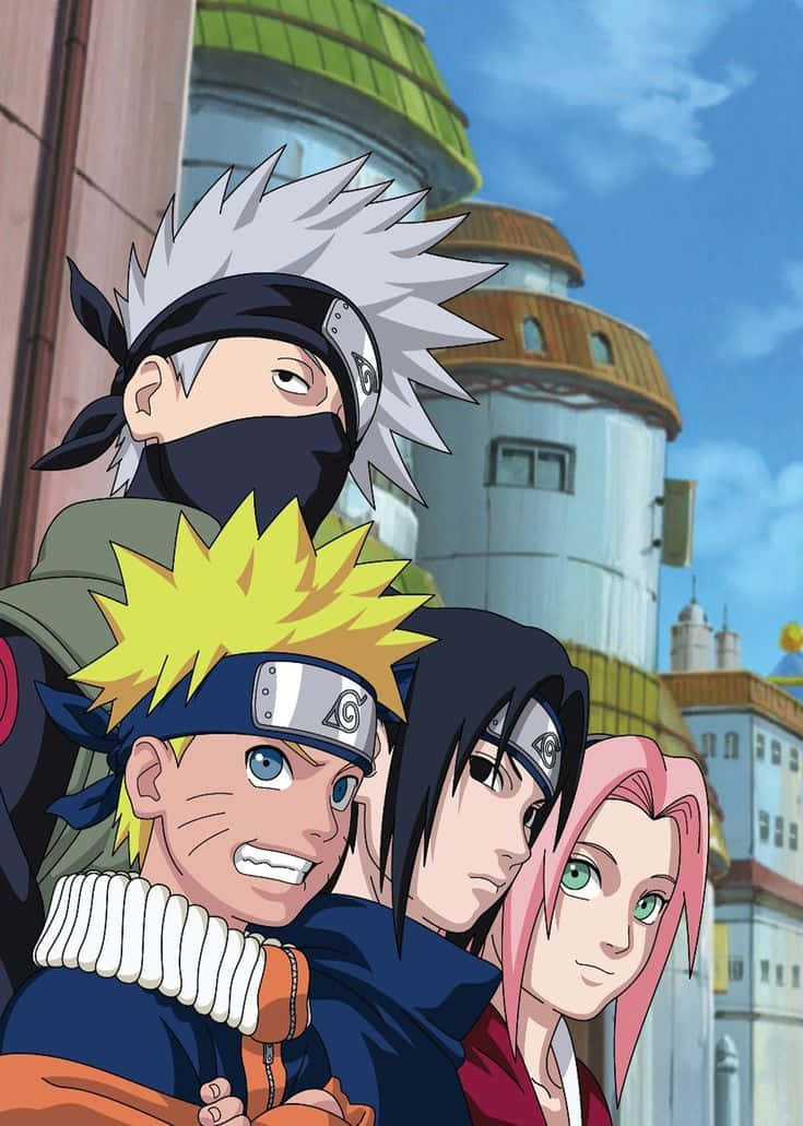 3 Legendary Ninja From The Seventh Hokage Era Wallpaper