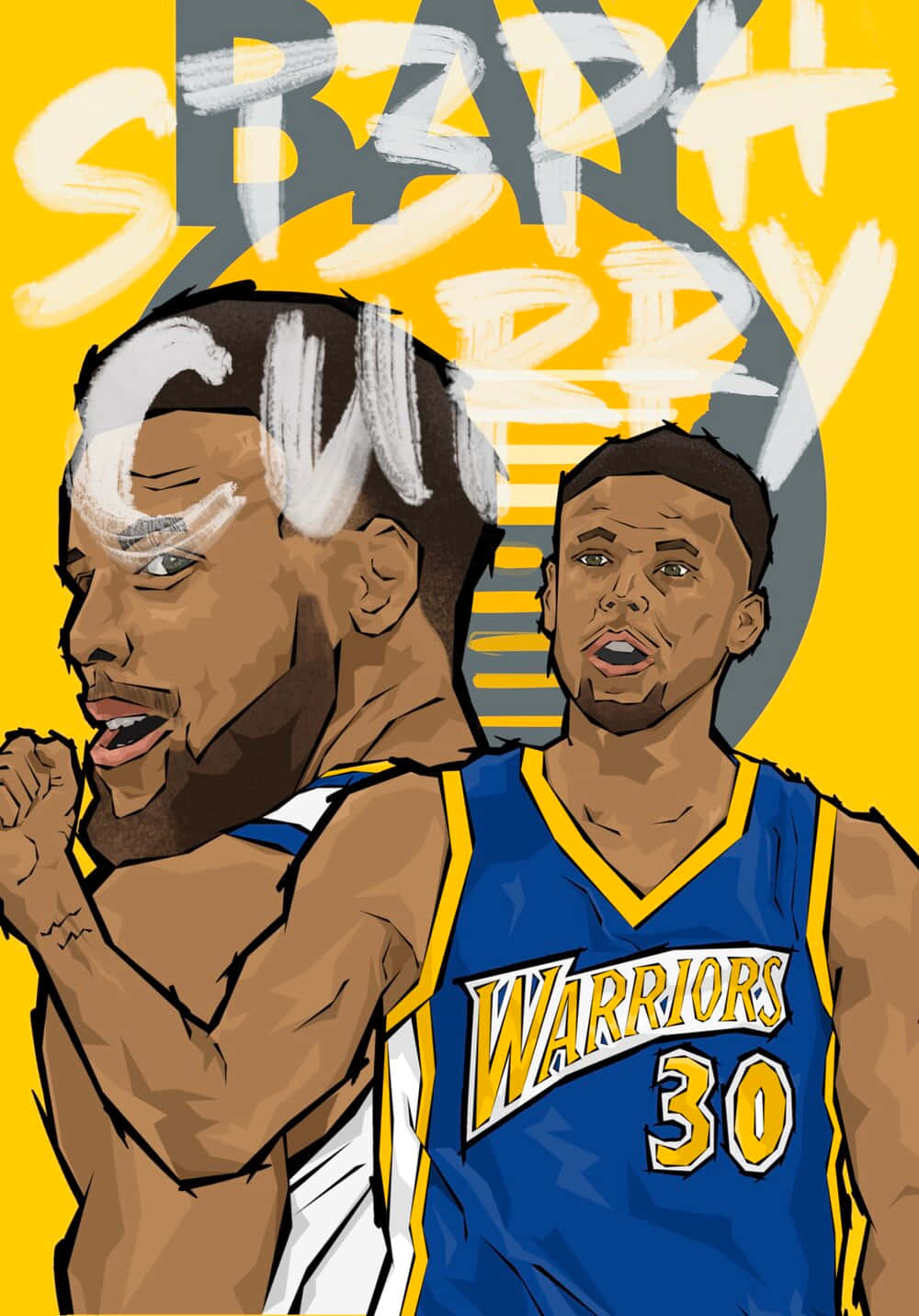 3-time Nba Champion Stephen Curry Wallpaper