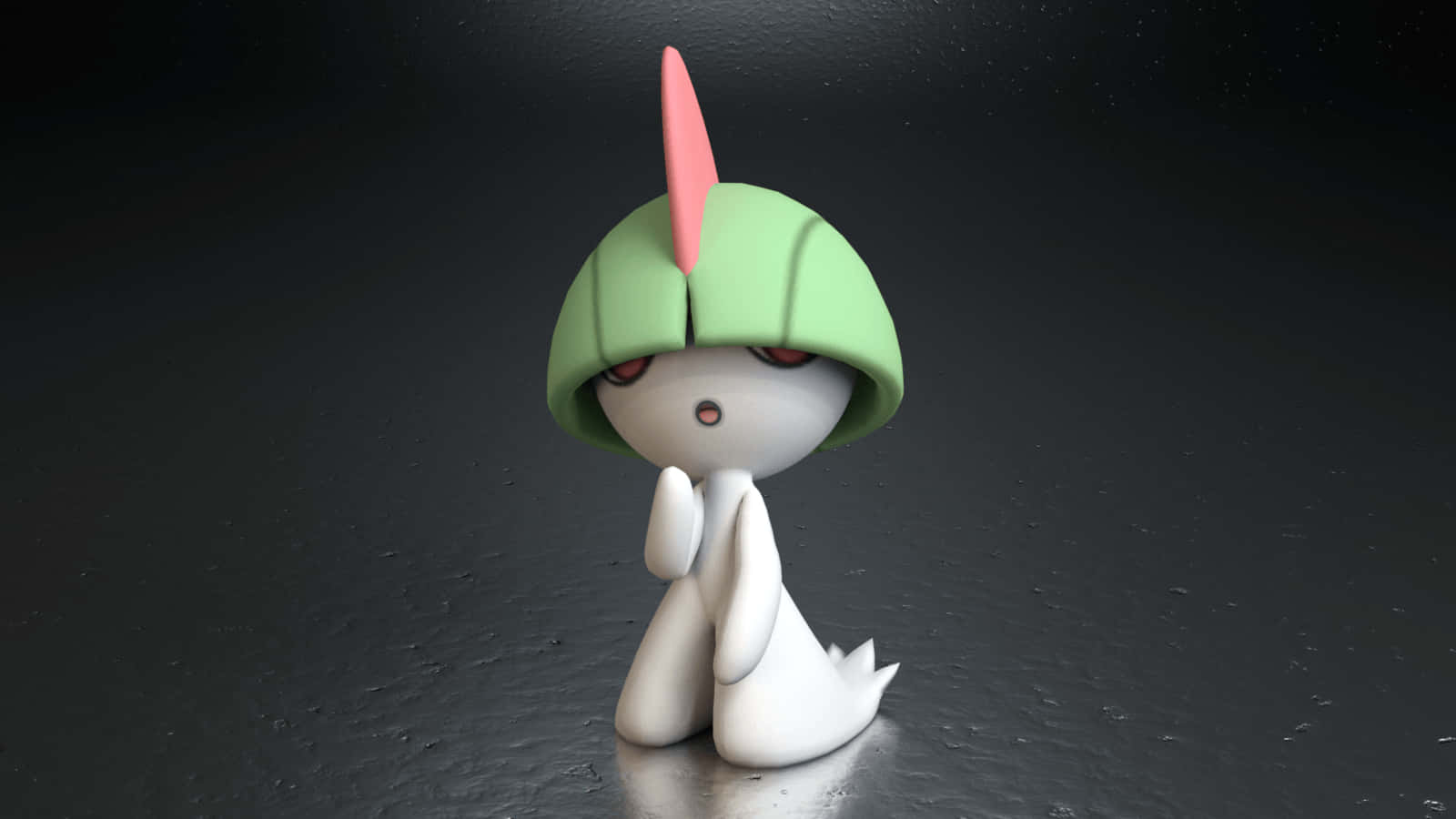 3d Graphic Of Ralts Wallpaper