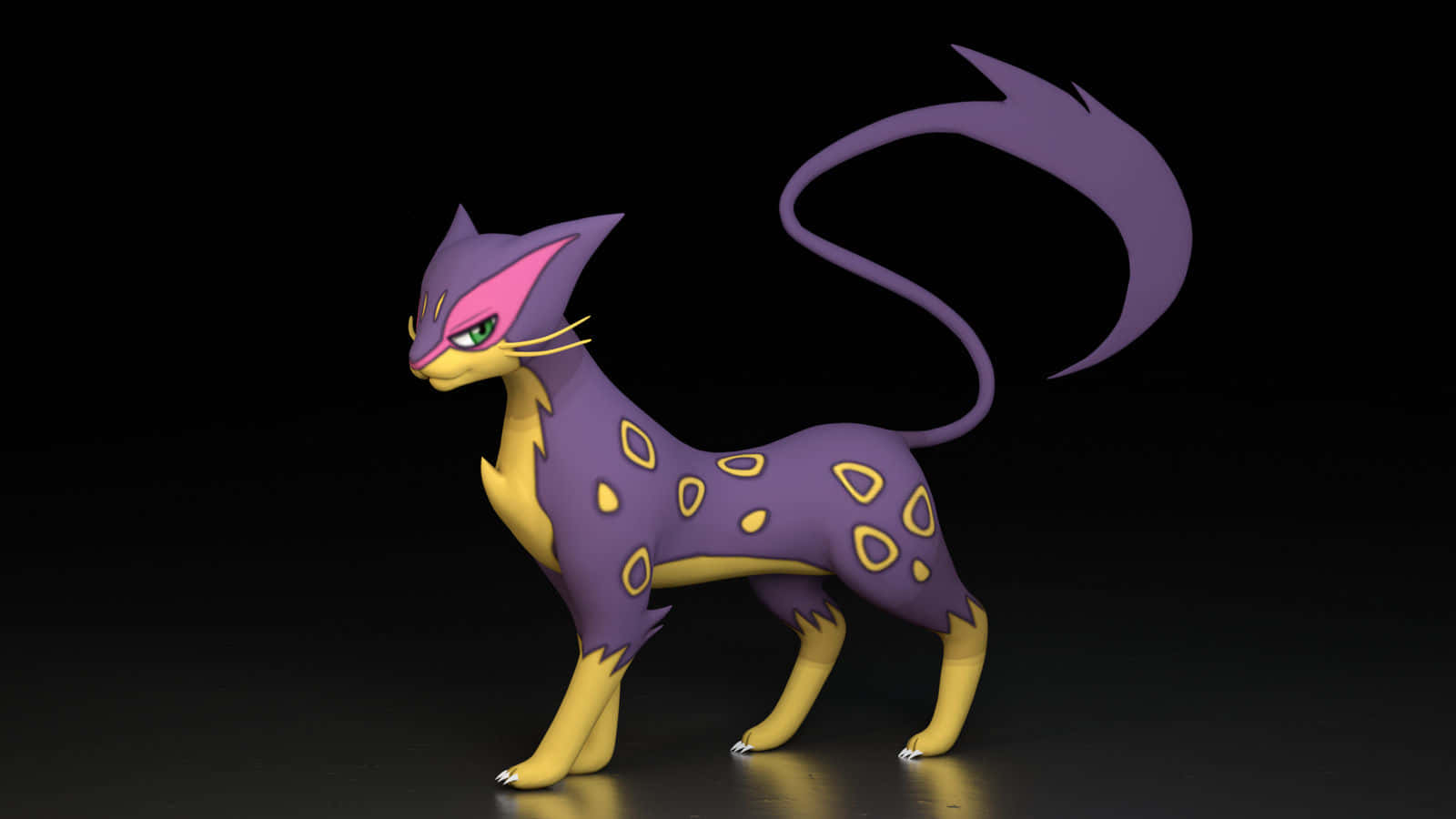 3d Liepard Figure Wallpaper