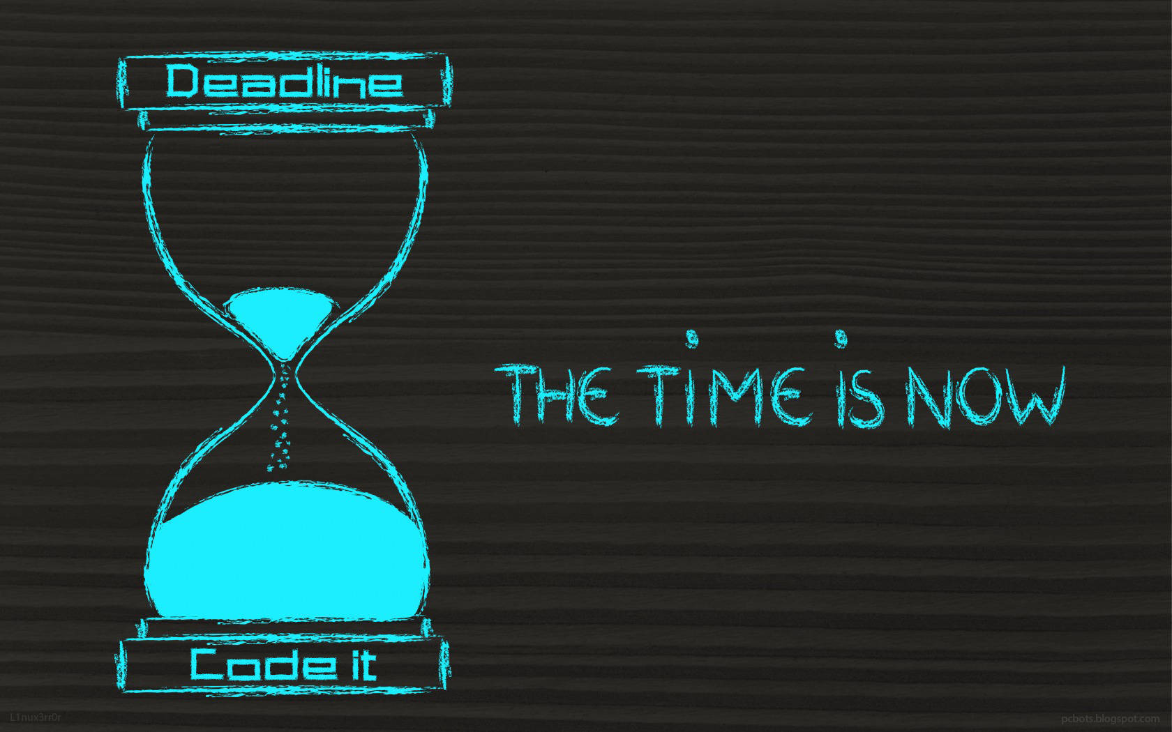 4k Programming Hourglass Wallpaper