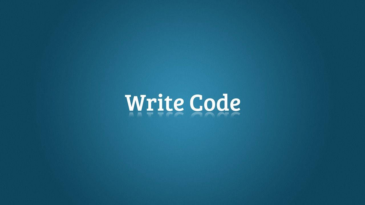 4k Programming Write Code Wallpaper