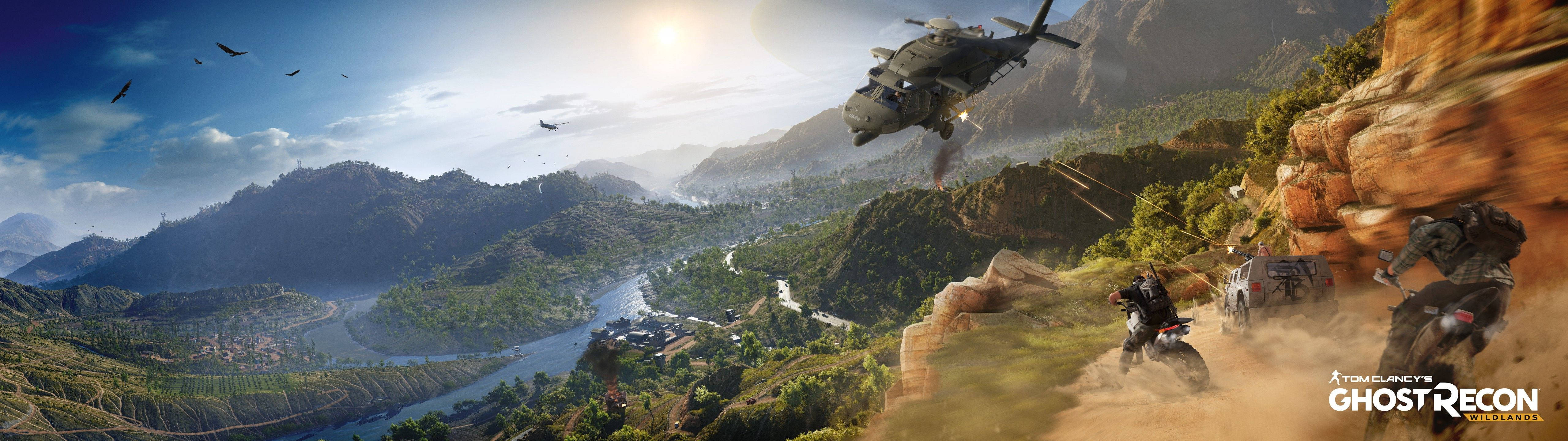 5120x1440 Game Ghost Recon Wildland Wallpaper