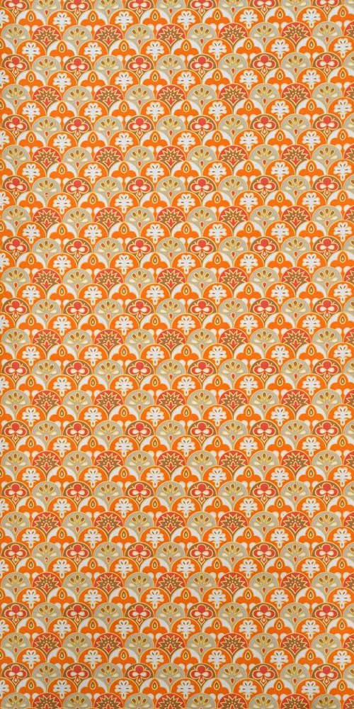 70s Scales Pattern Wallpaper