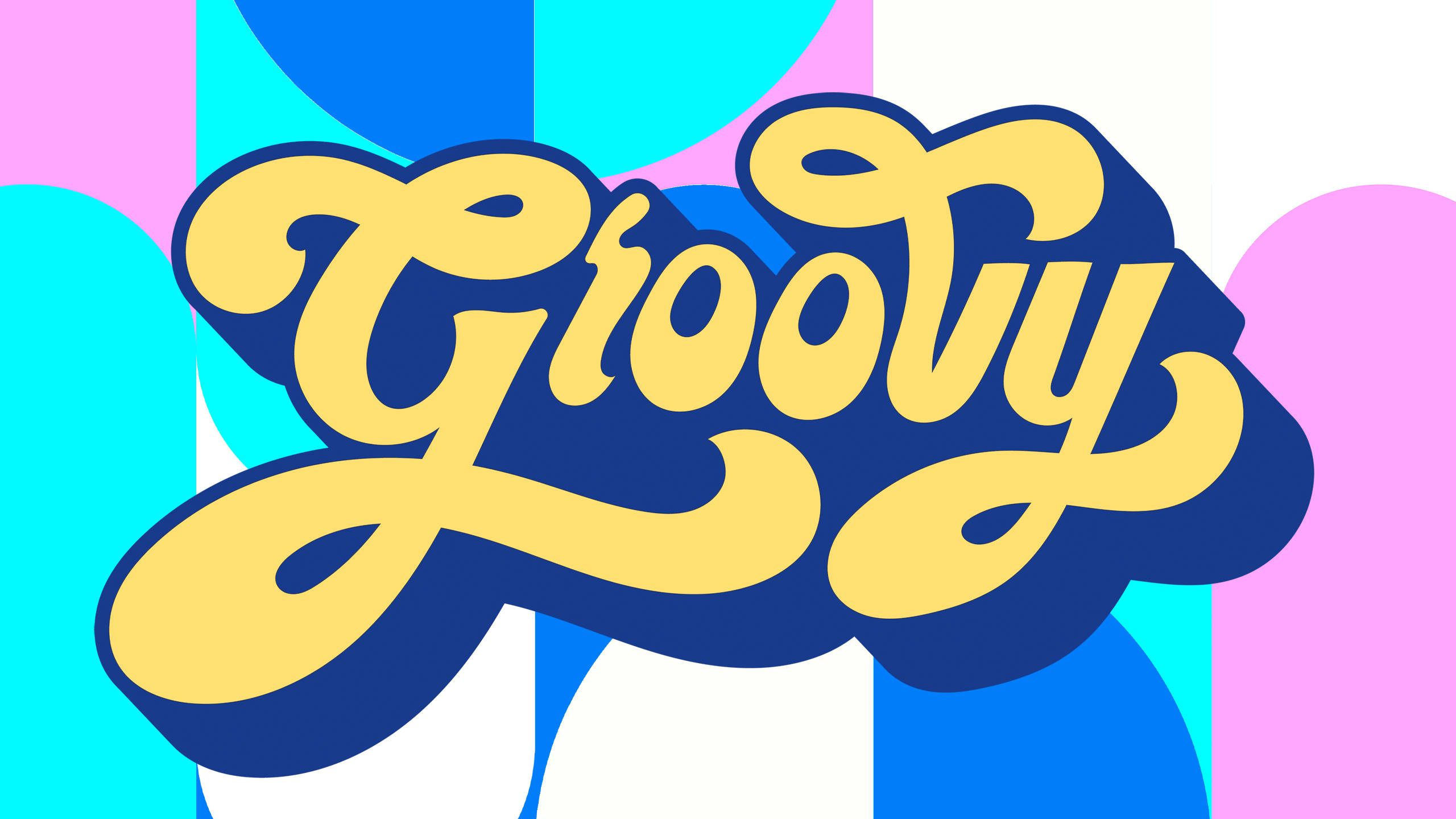 80s Retro Vintage Groovy Sign Wallpaper