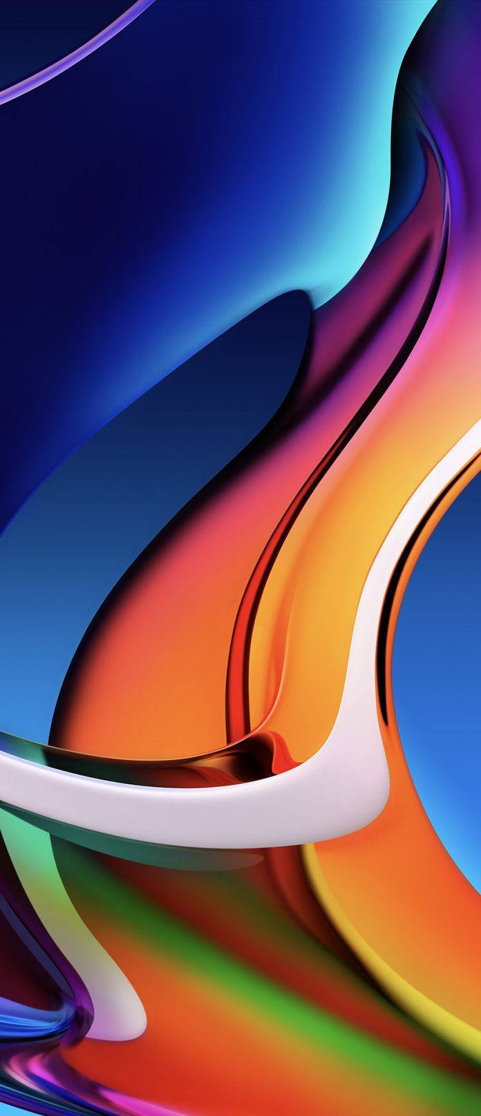 8k Iphone Abstract Random Shapes Wallpaper