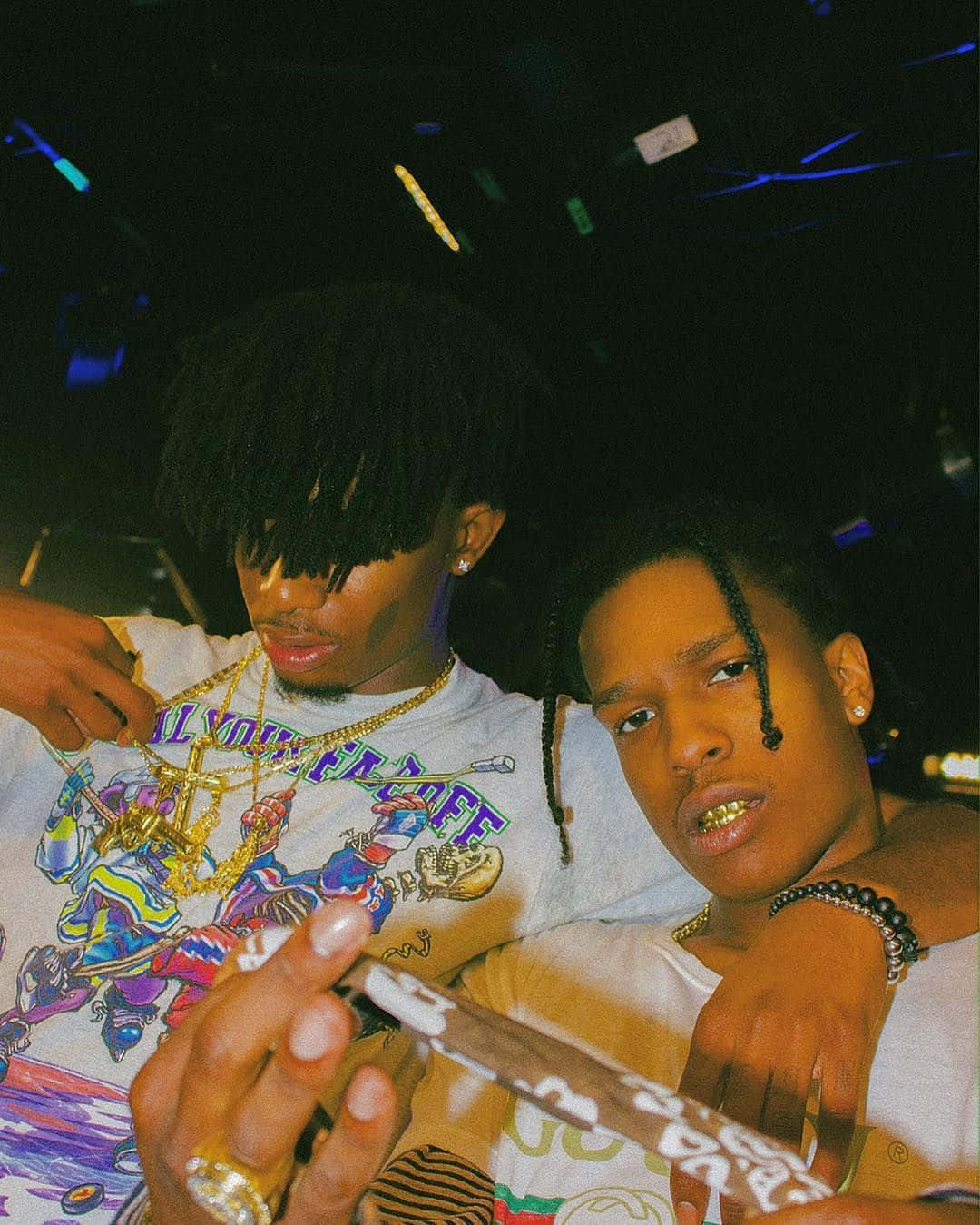 A$ap Rocky With Carti Pfp Wallpaper