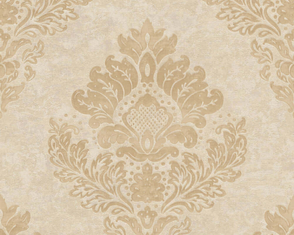 A Beautiful Landscape Of Brown And Gold Wallpaper