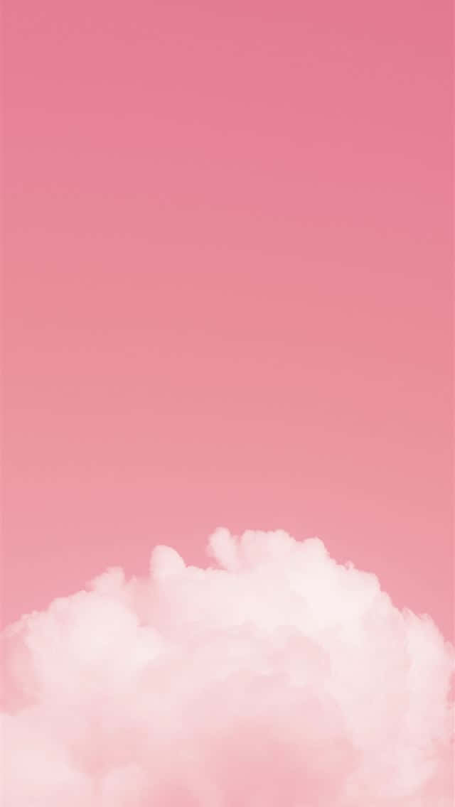 A Beautiful Light Pink Iphone In All Its Glory Wallpaper