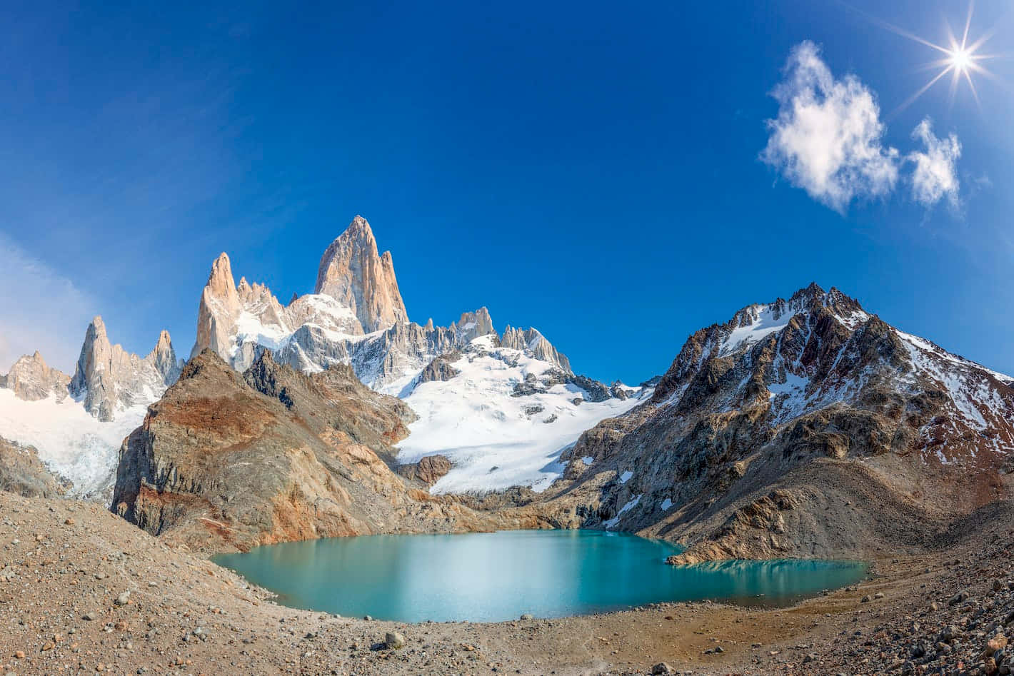 A Beautiful Paradise Of El Chalten Wallpaper