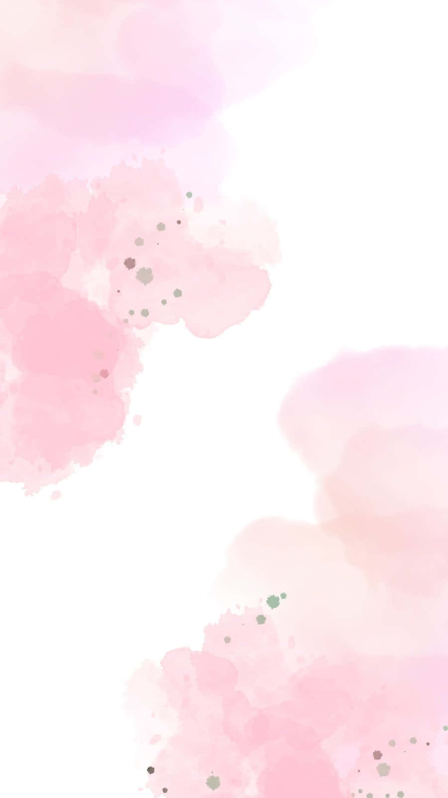 A Beautiful Splash Of Pink Watercolor Wallpaper