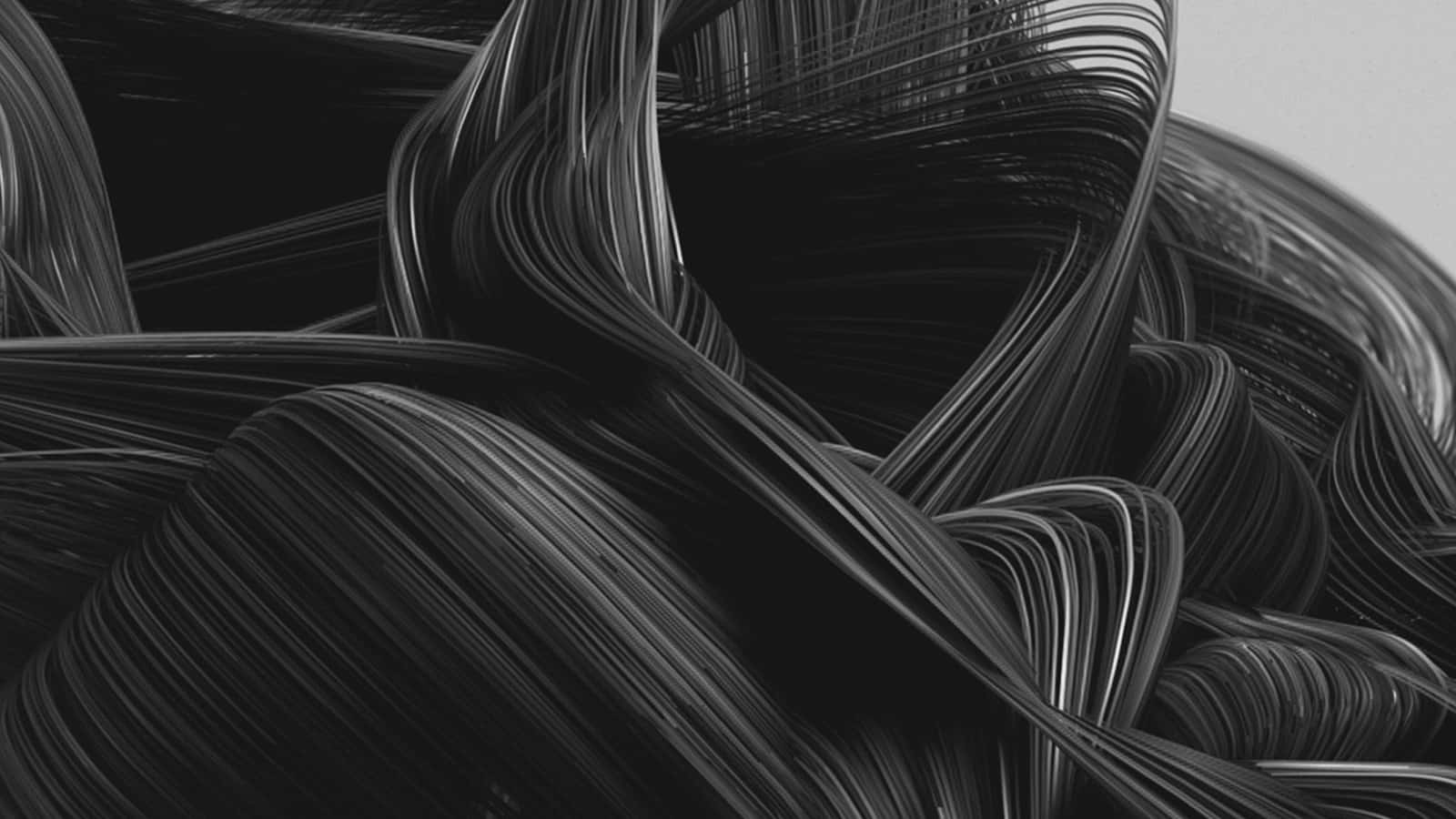 A Black And White Photo Of A Black And White Abstract Wallpaper