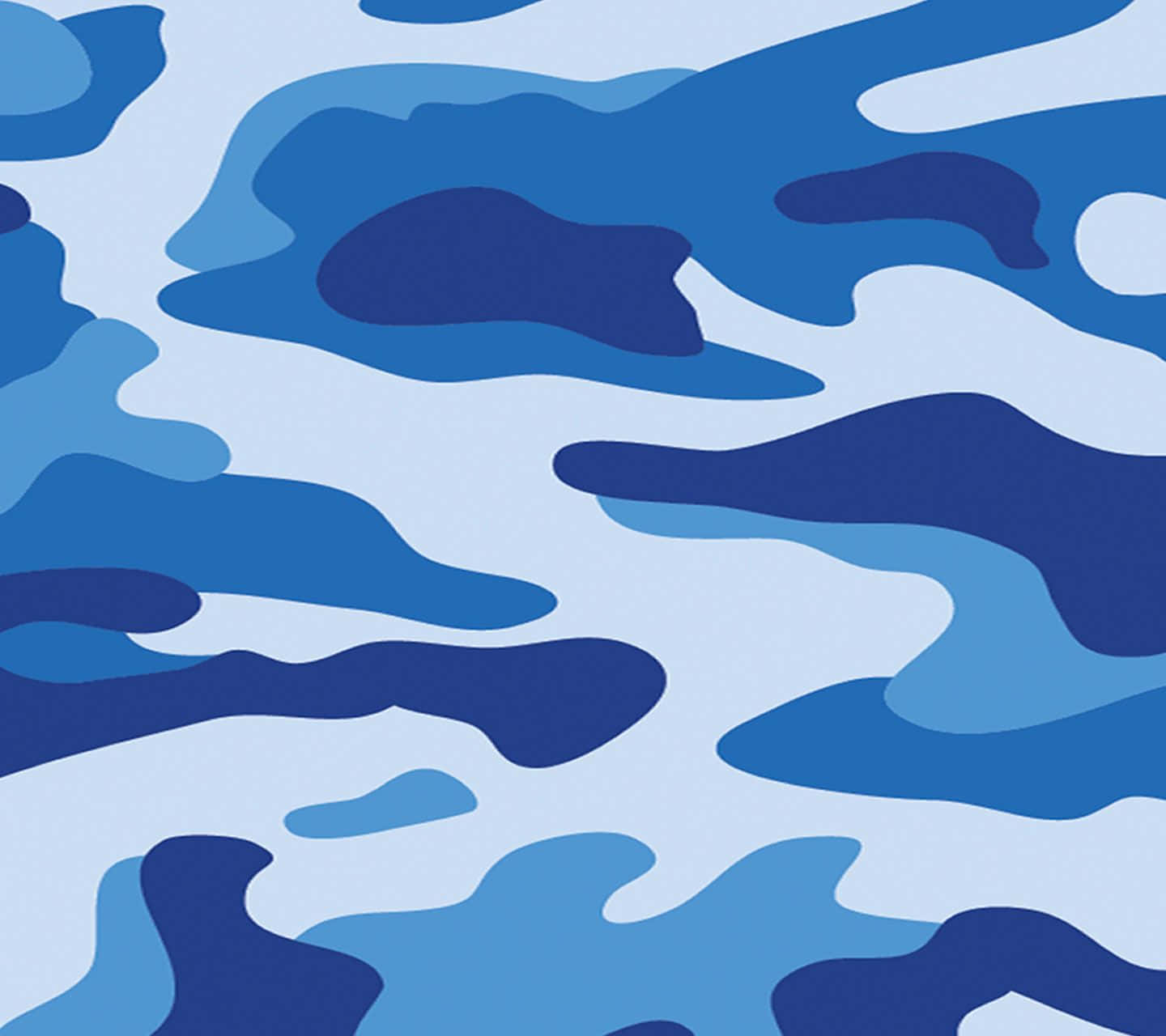 A Blue And White Camouflage Pattern Wallpaper