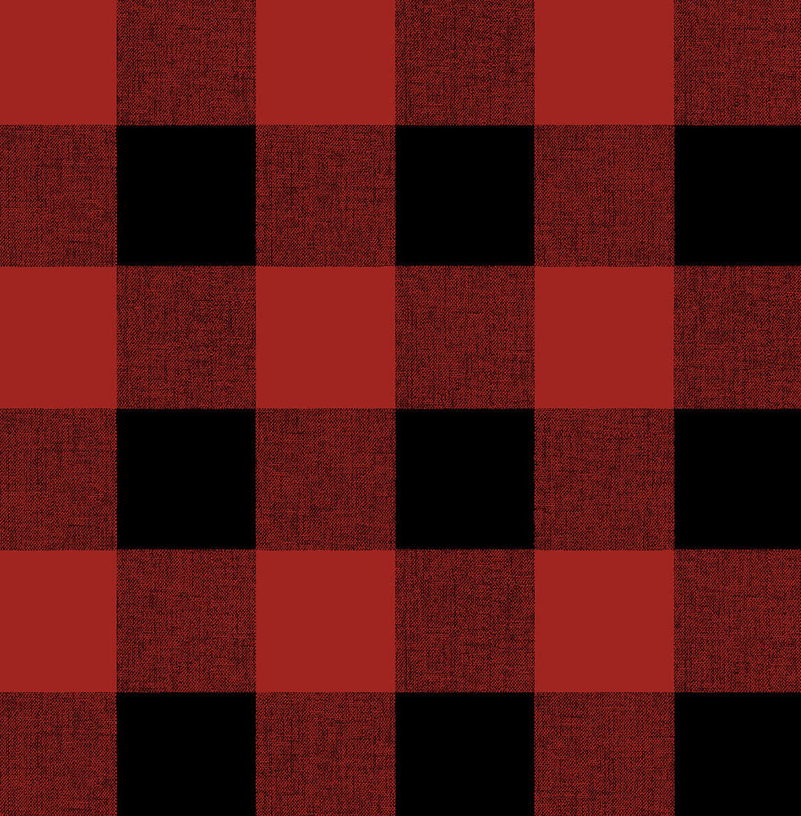 A Bold Plaid Pattern Of Black And Red. Wallpaper