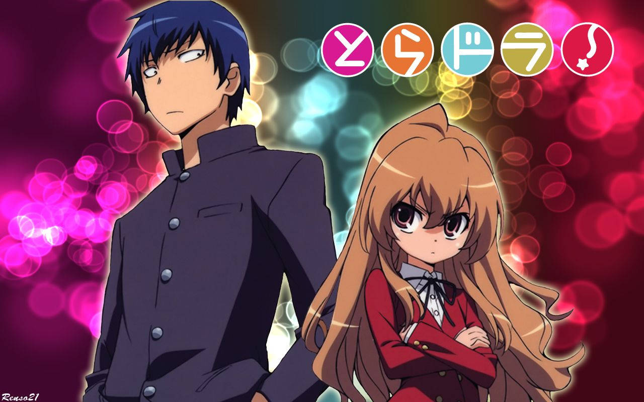 A Bond That Cannot Be Broken — Ryujii And Taiga From Toradora Wallpaper