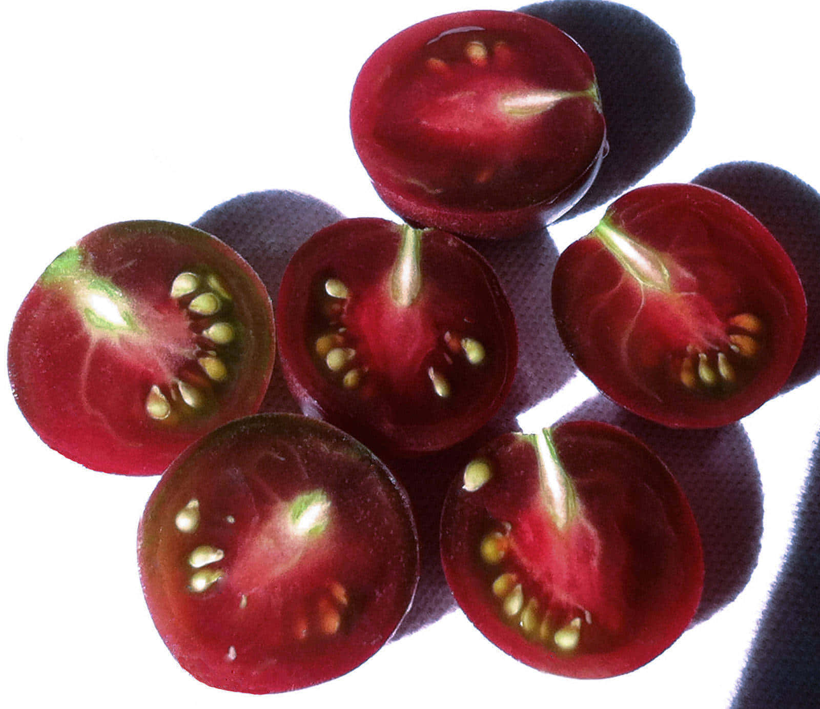 A Bowl Of Sweet Black Cherries Wallpaper