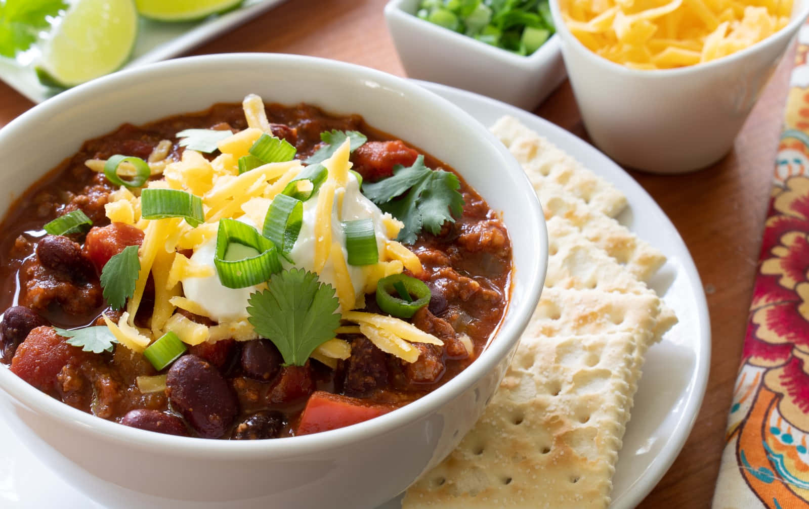 A Bowl Of Vibrant Red Beans Against A Dark Backdrop Wallpaper