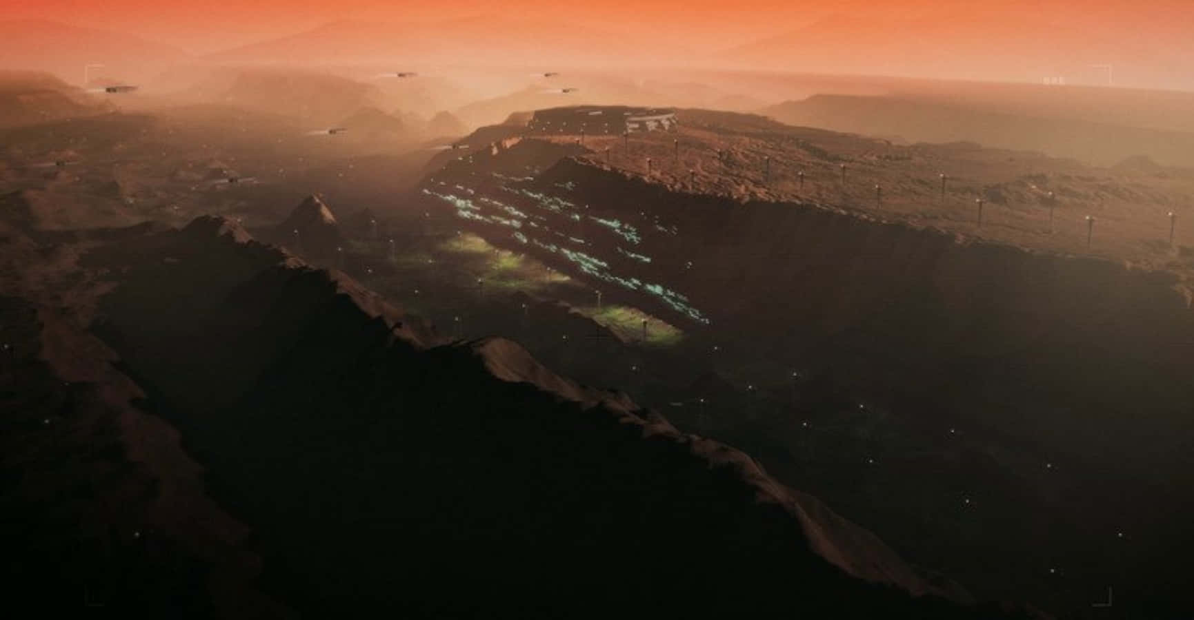 A Breathtaking Vision For Terraforming Mars Wallpaper