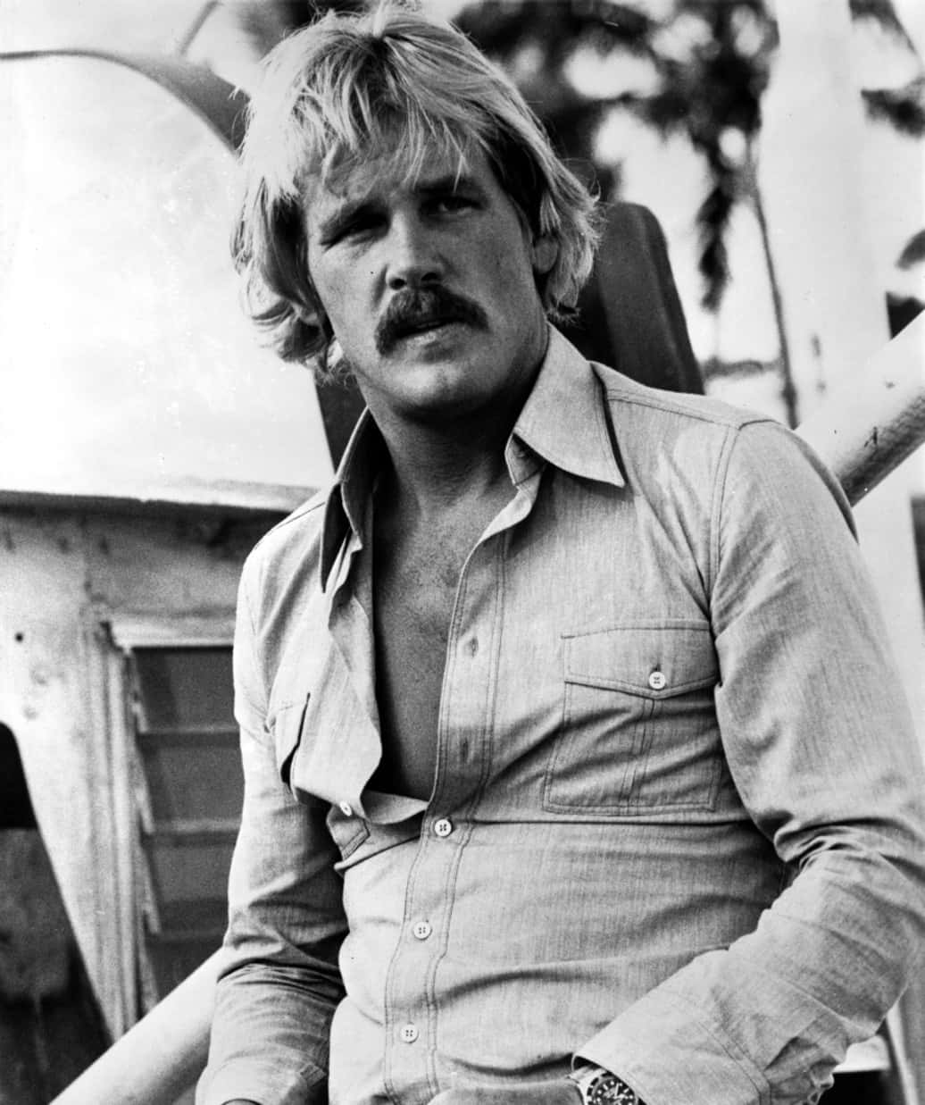 A Candid Portrait Of Actor Nick Nolte. Wallpaper