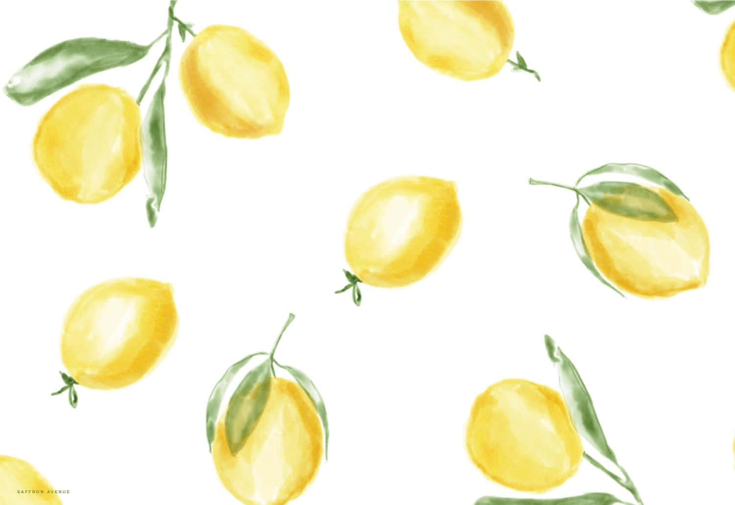 A Cheerful Yellow Desktop Wallpaper