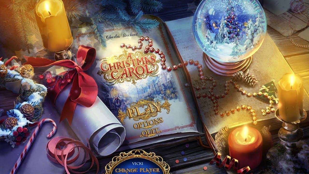 A Christmas Carol Book Wallpaper