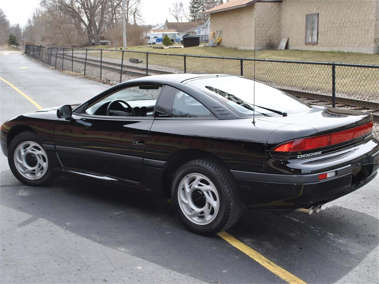 A Classic 1991 Dodge Stealth In Pristine Condition Wallpaper