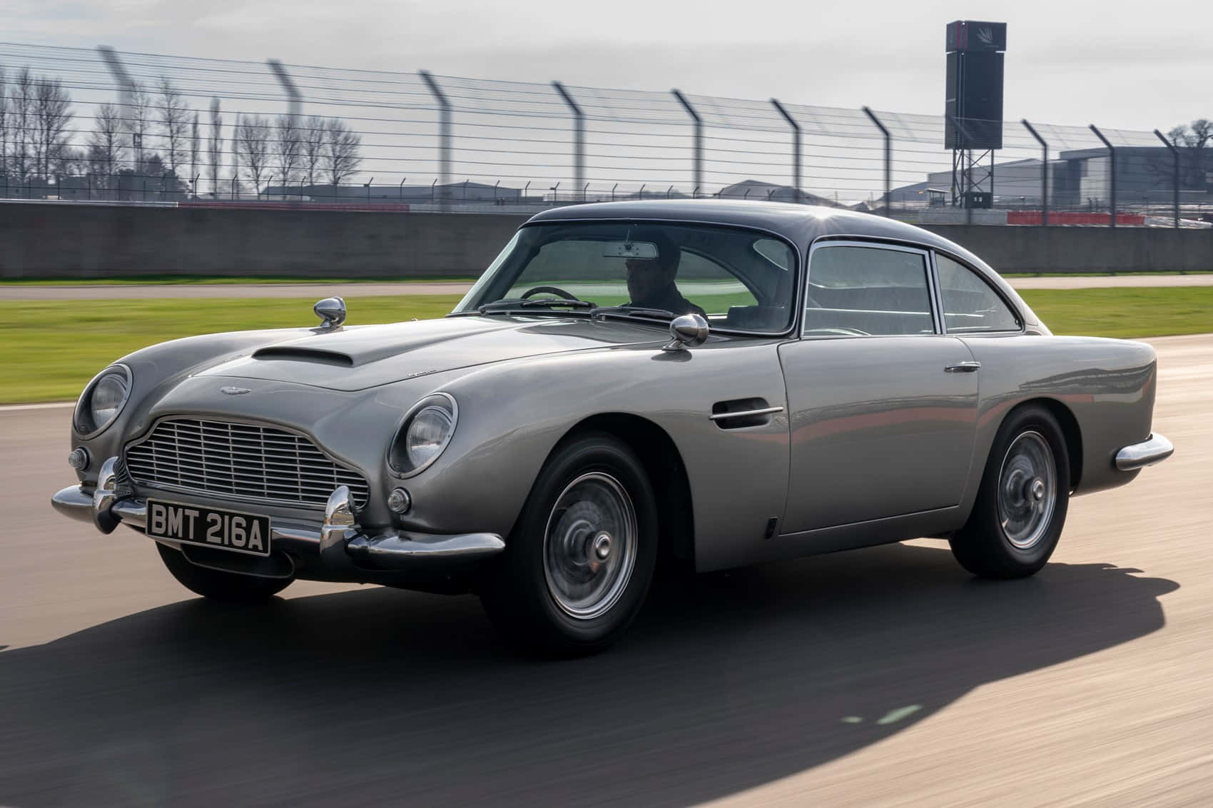 A Classic Aston Martin Db5 In All Its Glory Wallpaper