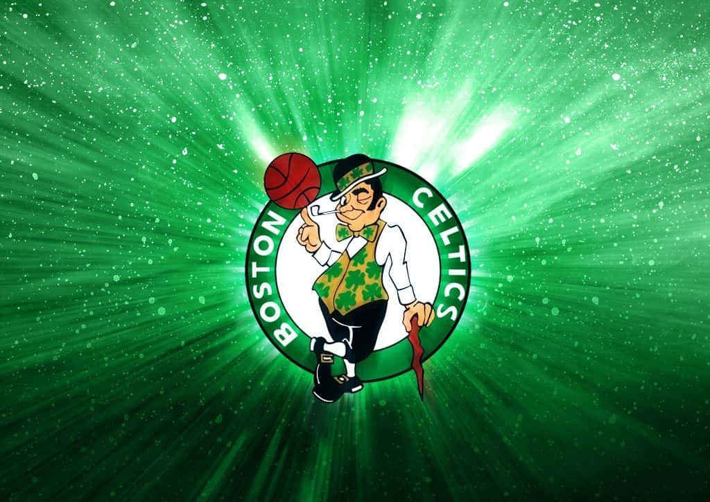 A Classic Celtics Logo Wallpaper