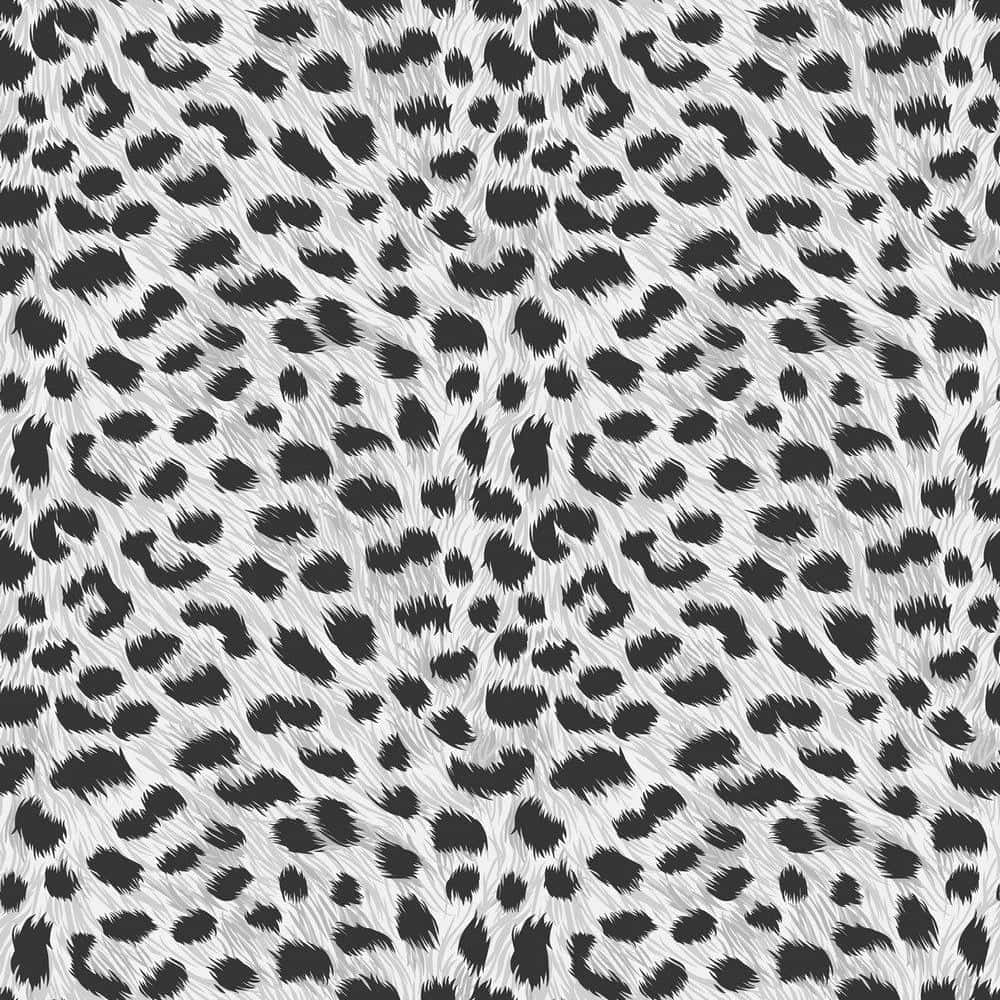 A Closeup Of A Beautiful Leopard Pattern Wallpaper