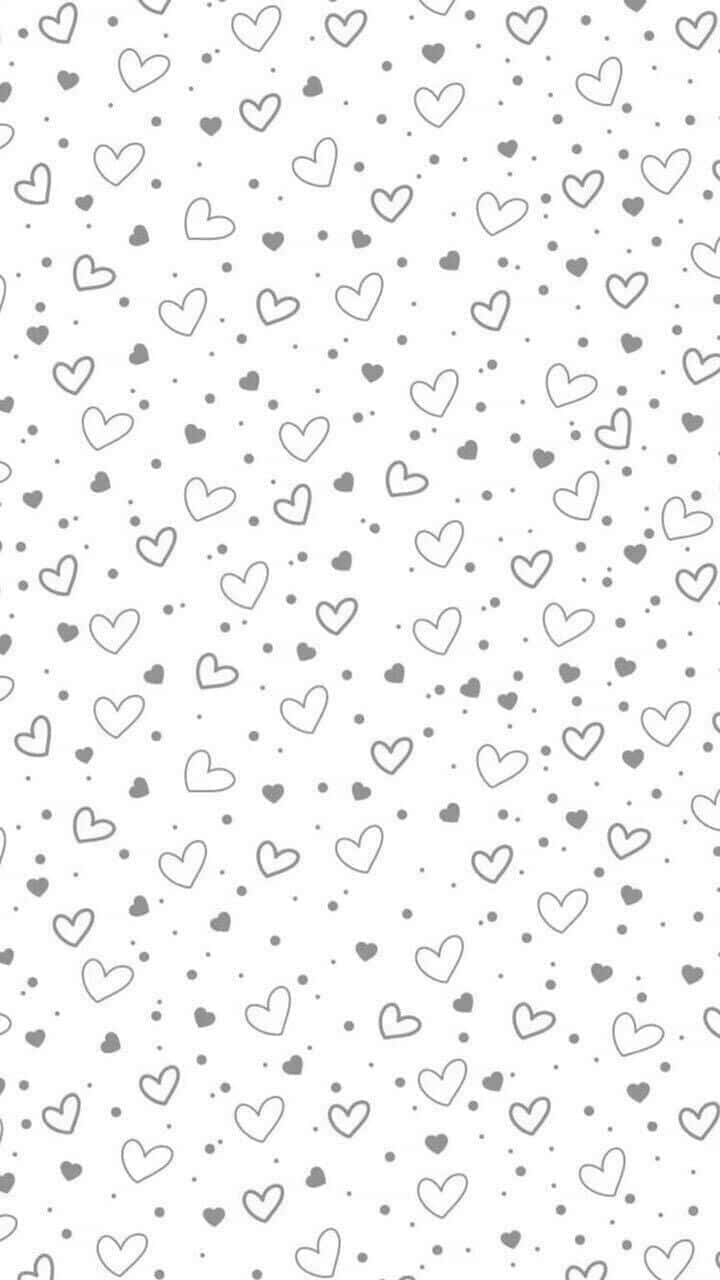 A Collection Of Adorable Colorful Hearts Wallpaper