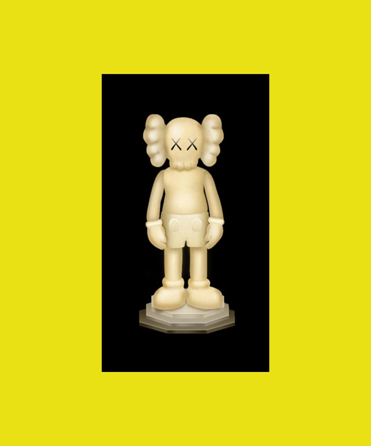 A Collection Of Colorful Kaws Figures Wallpaper