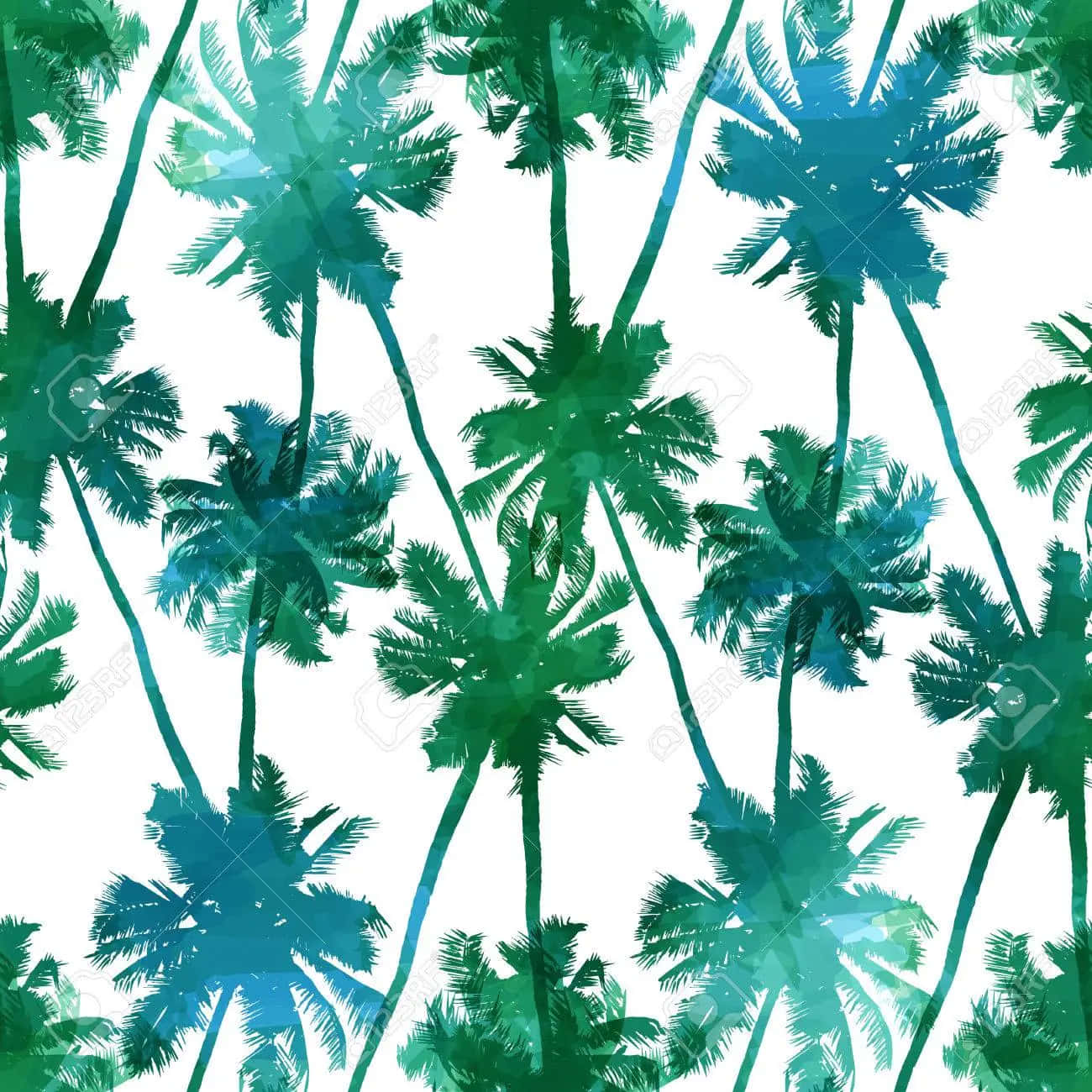 A Cute Palm Tree Surrounded By Beach Sand Wallpaper