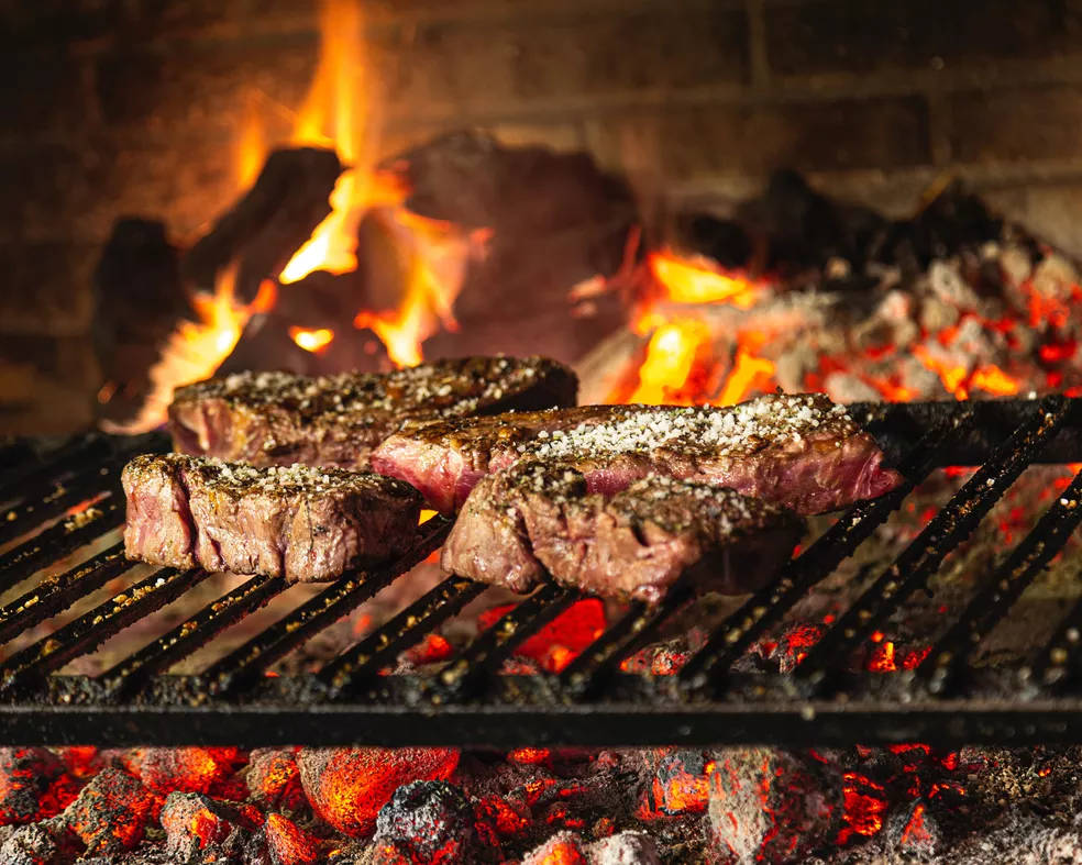 A Delicate Feast Of Churrasco Wallpaper