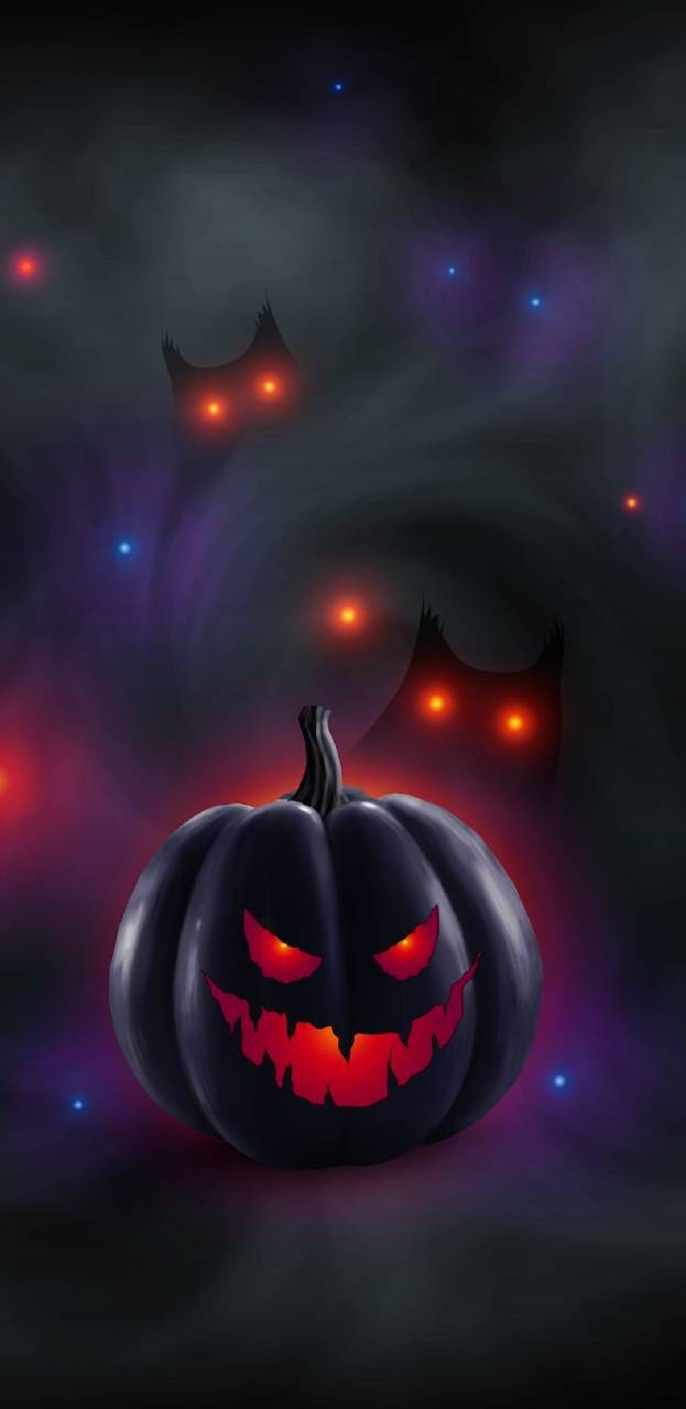 A Delicious Jack-o-lantern Made With A Fresh Halloween Pumpkin Wallpaper