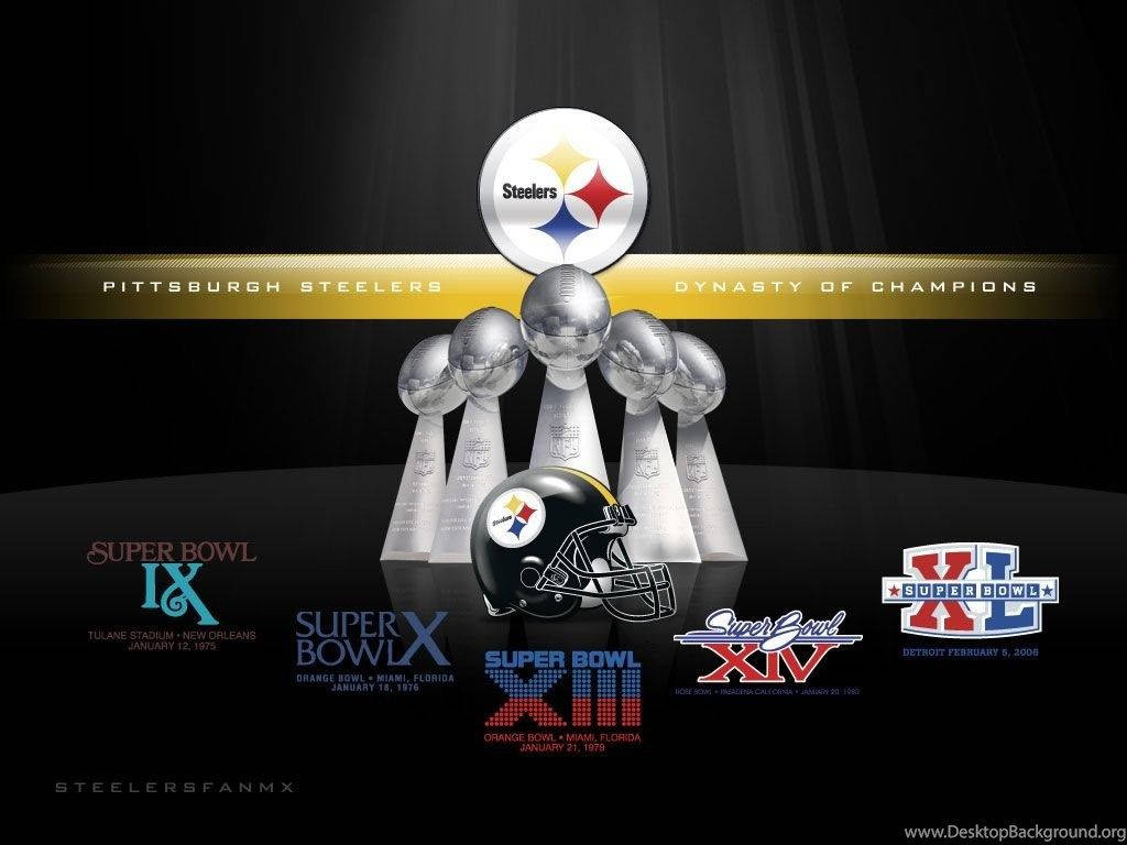 A Dynasty Of Champions Shaped By The Pittsburgh Steelers. Wallpaper