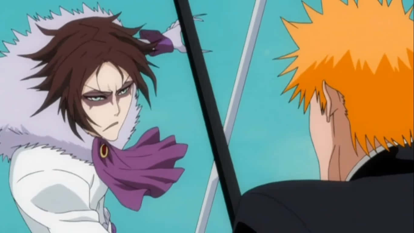 A Fierce Encounter Between Bleach Muramasa And Ichigo Kurosaki Wallpaper