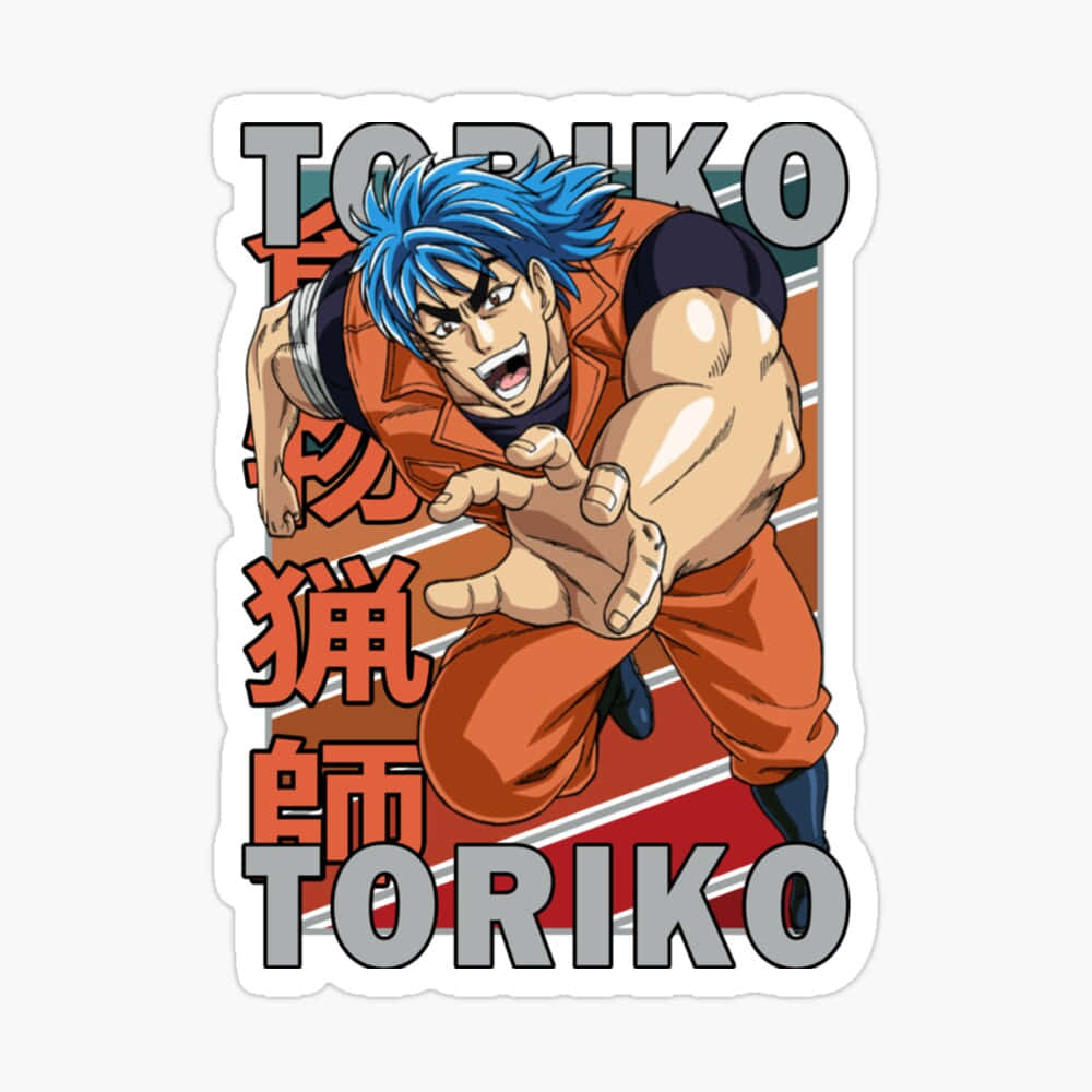 A Heavily-armed Toriko Battles A Menacing Creature Wallpaper