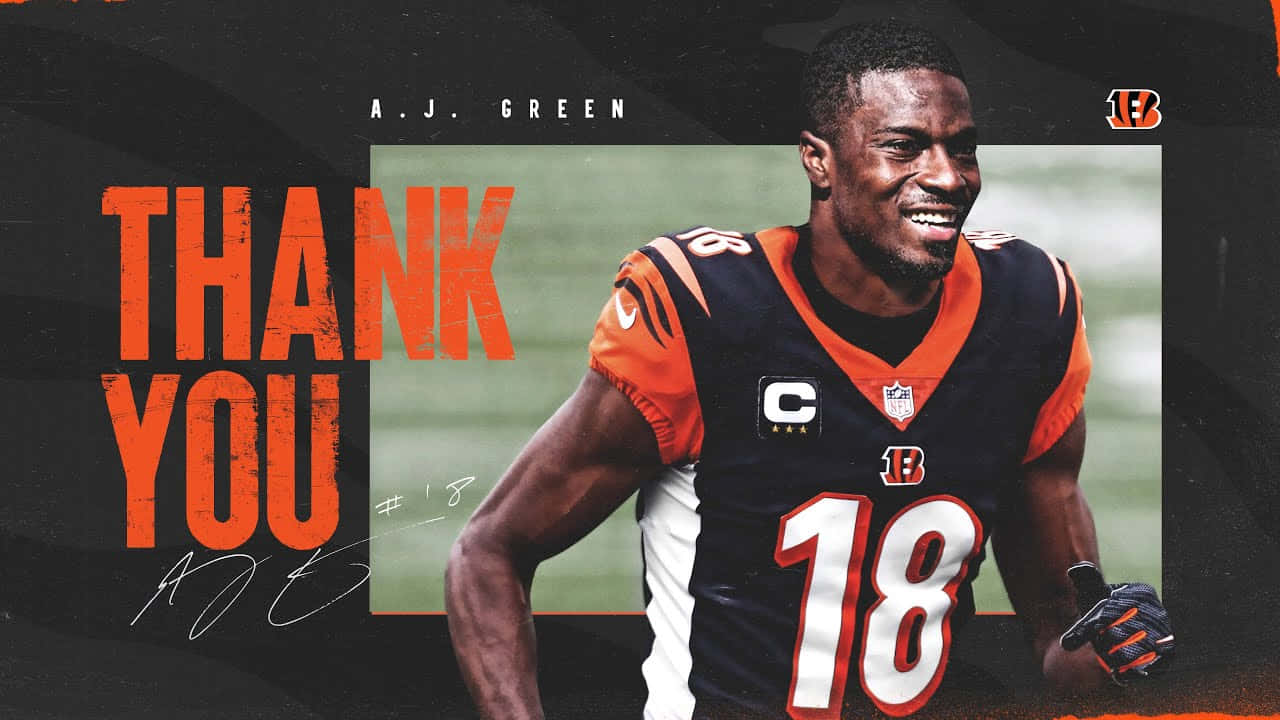 A J Green Tribute Bengals Wallpaper