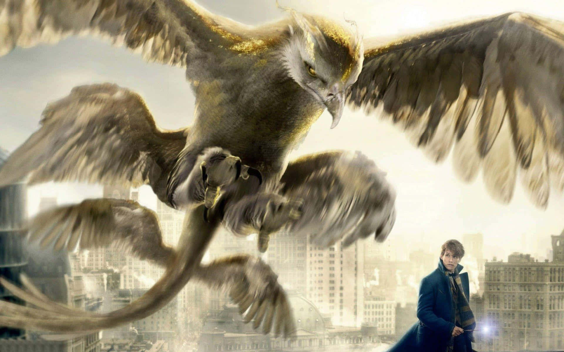 A Magical Adventure Awaits In Fantastic Beasts And Where To Find Them Wallpaper