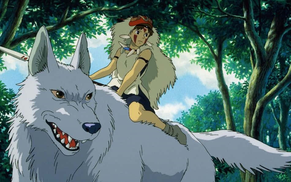 A Magical Adventure Awaits In Studio Ghibli's 'princess Mononoke' Wallpaper