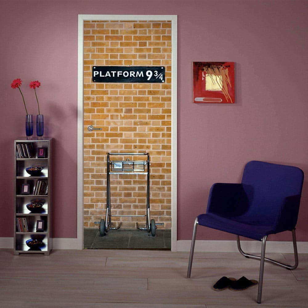 A Magical Journey Awaits At Platform 9 3/4 Wallpaper