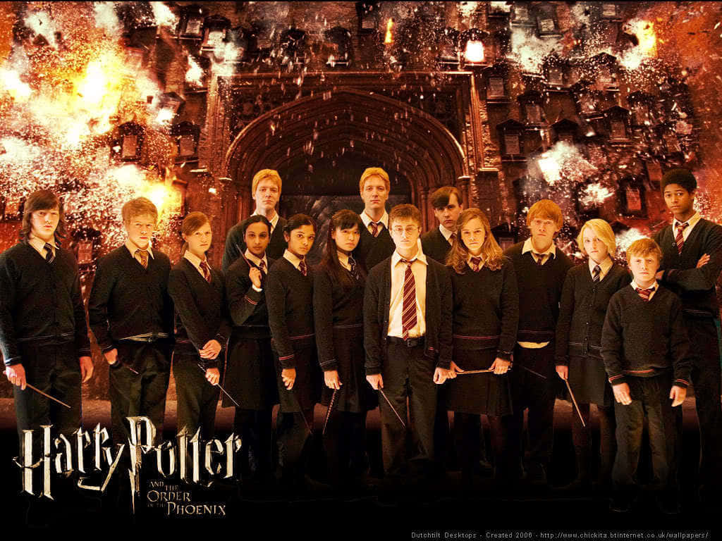 A Magical Time: The All Characters Of Harry Potter Wallpaper