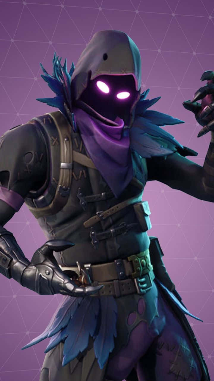 A Menacing Raven Skin Looking Ready To Take On The Battle Royale Wallpaper