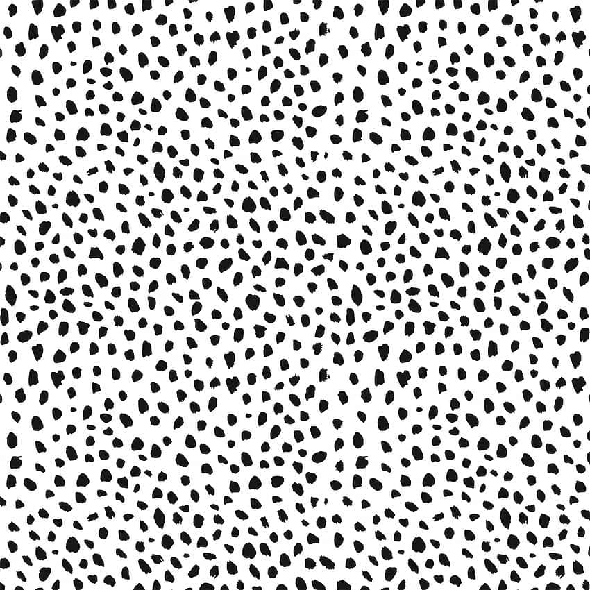 A Mesmerizing Pattern Of Endless Black Dots. Wallpaper