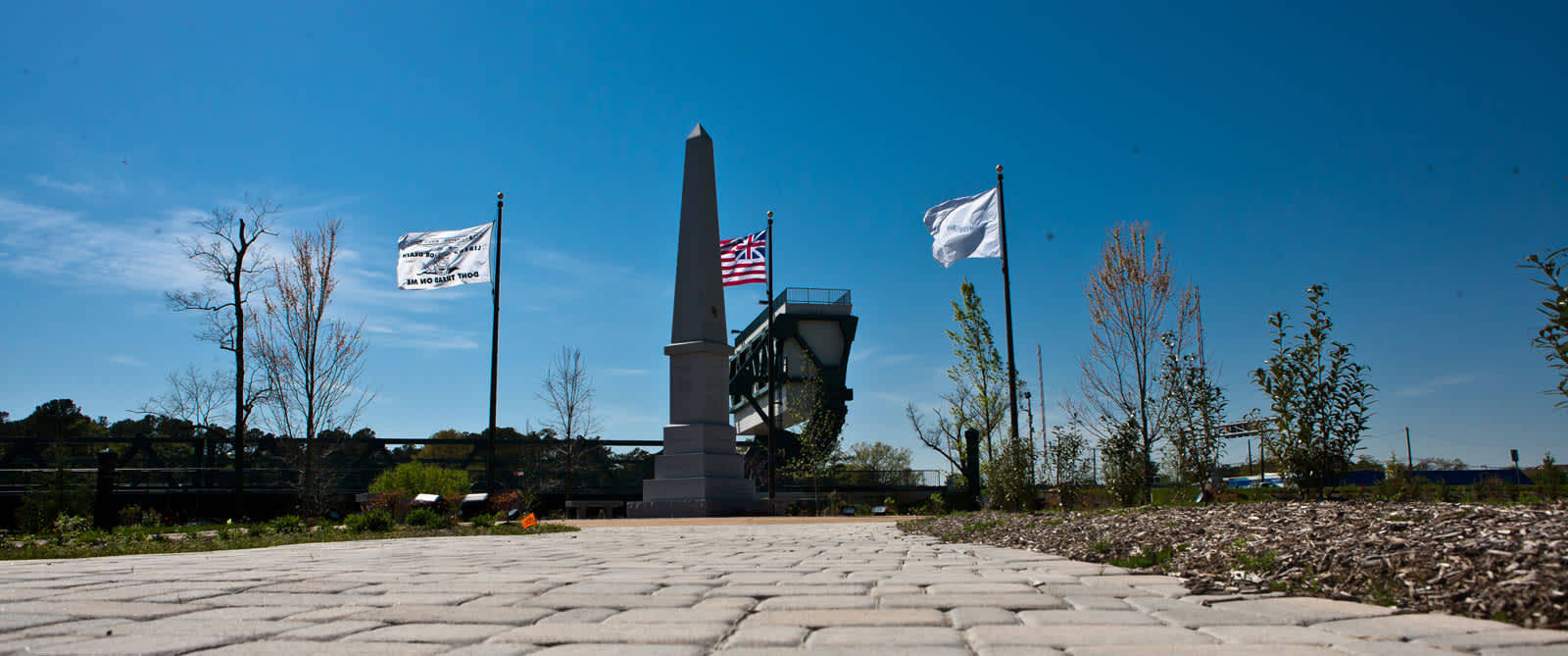 A Mesmerizing View Of The Great Bridge Battle Site In Chesapeake, Va Wallpaper